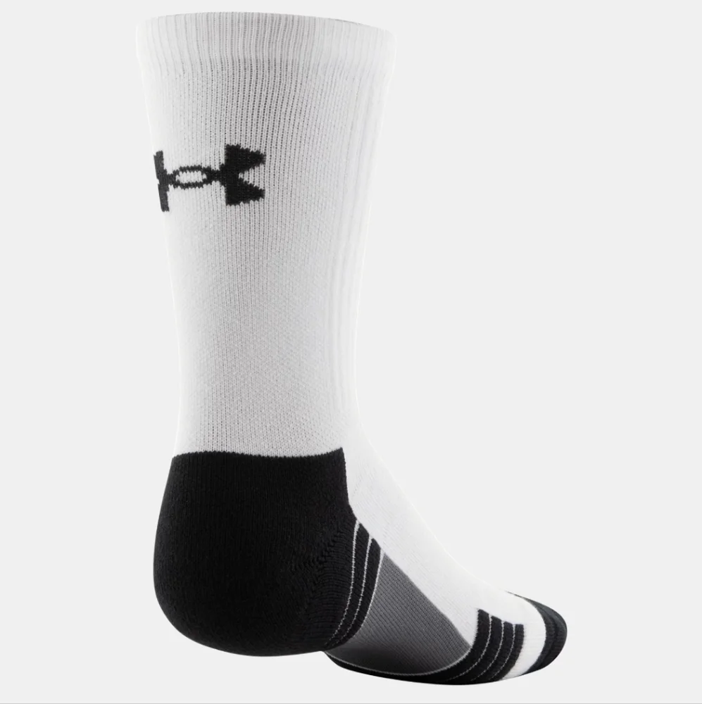 NWT Kid's Under Armour Team Cushioned Crew Socks